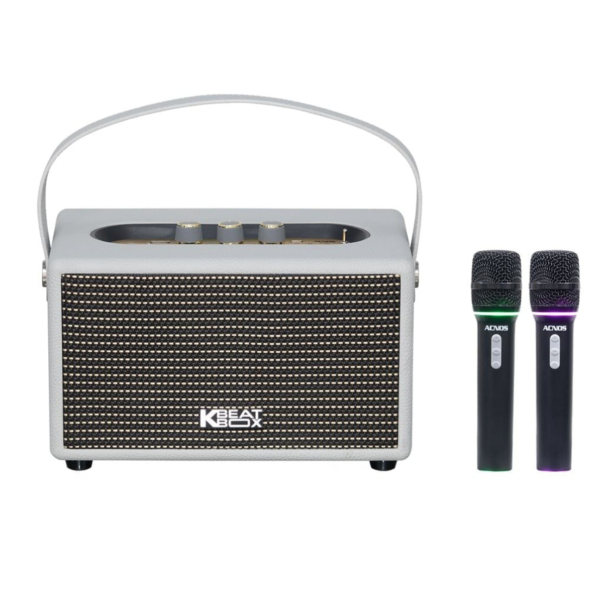 Loa Acnos S30 (New 2026, 120W, Bluetooth 5.0, Kèm 2 tay micro) - Hình 2