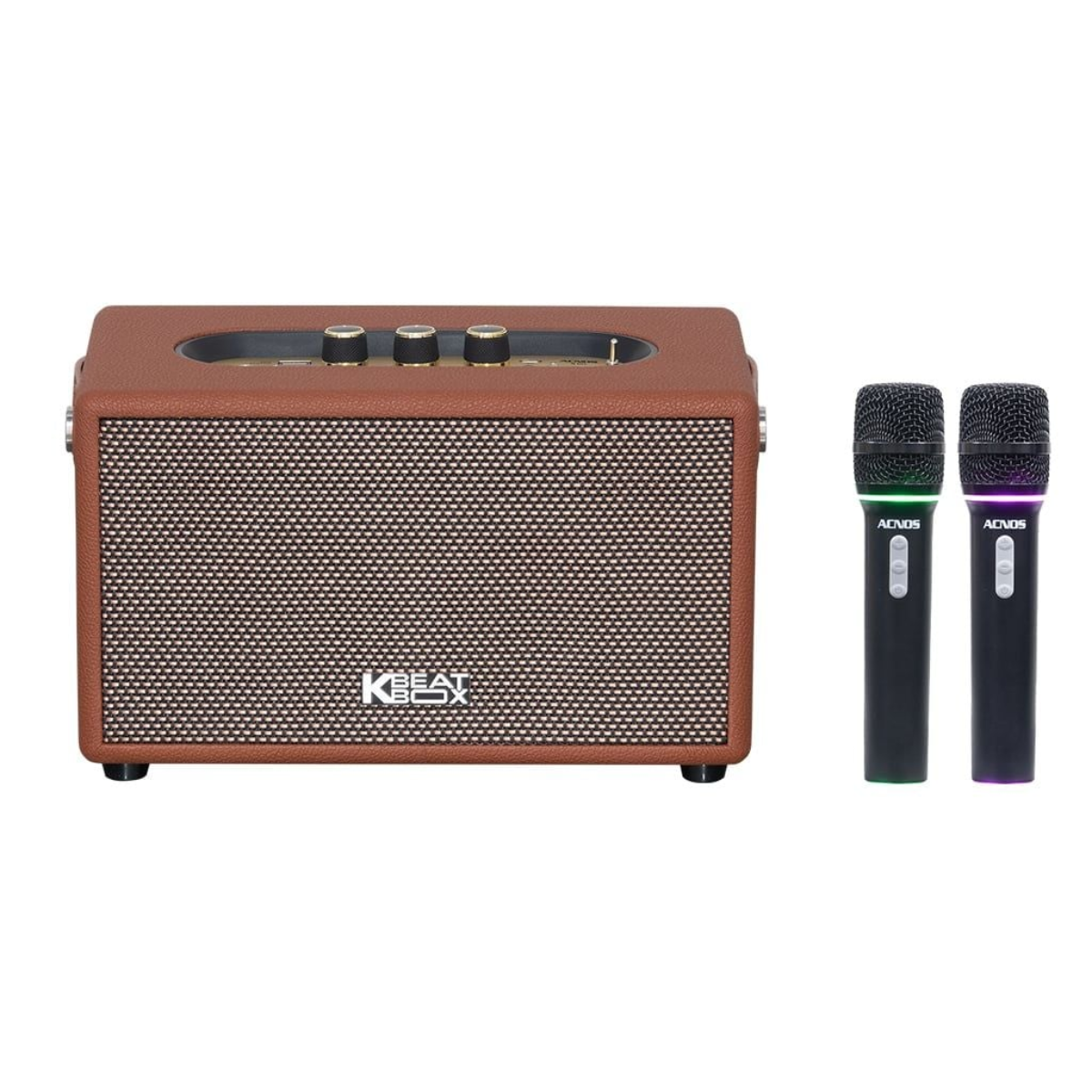 Loa Acnos S30 (New 2026, 120W, Bluetooth 5.0, Kèm 2 tay micro) - Hình 1