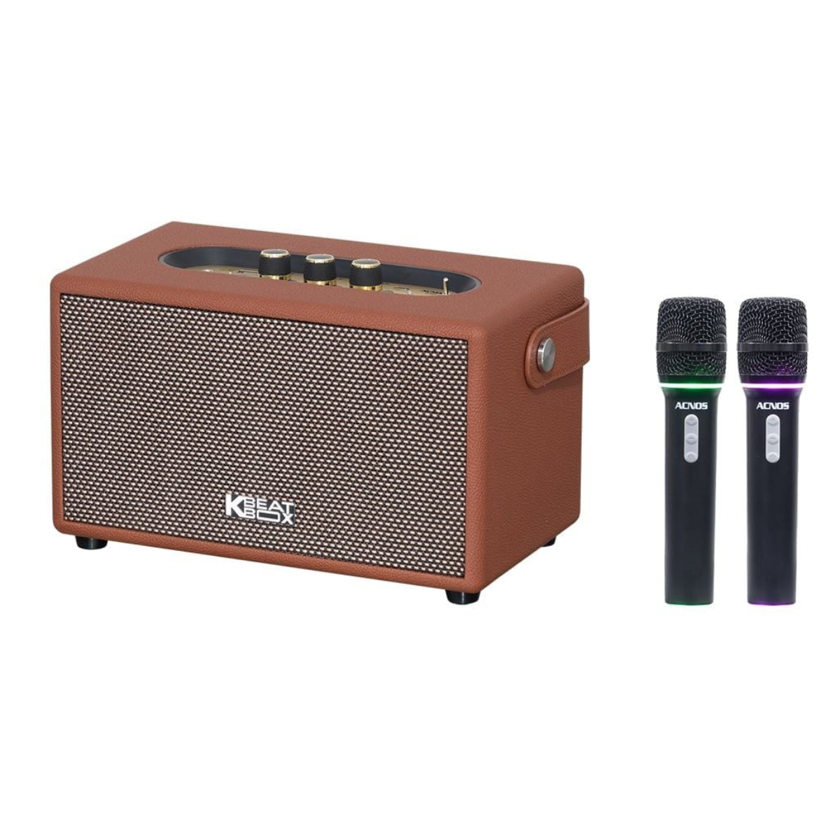 Loa Acnos S30 (New 2026, 120W, Bluetooth 5.0, Kèm 2 tay micro) - Hình 1