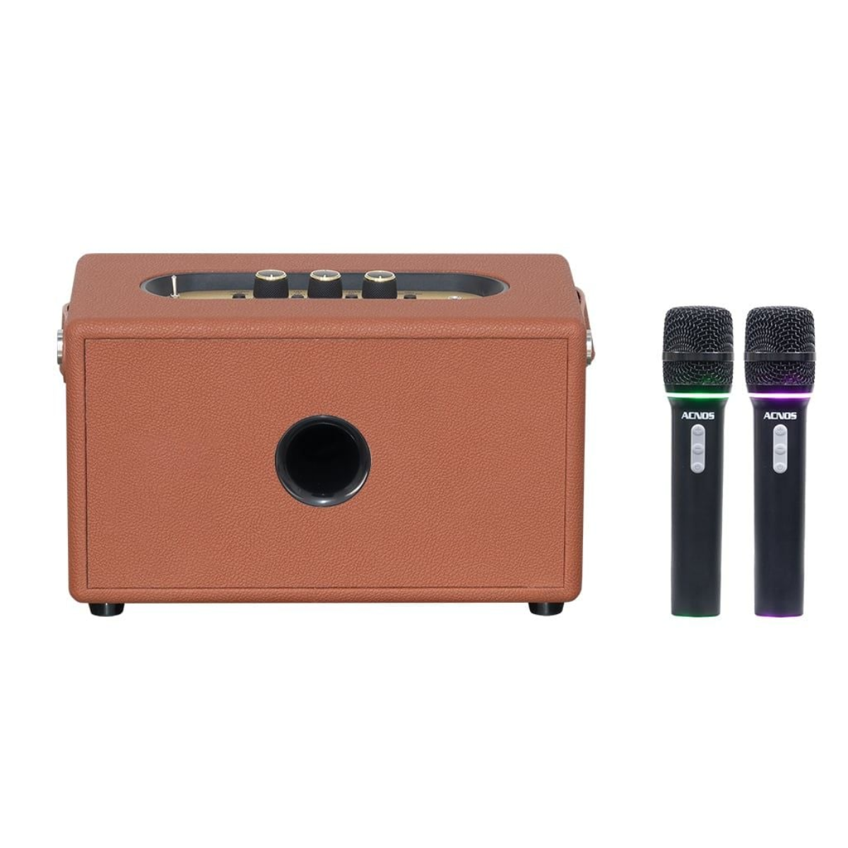 Loa Acnos S30 (New 2026, 120W, Bluetooth 5.0, Kèm 2 tay micro) - Hình 1