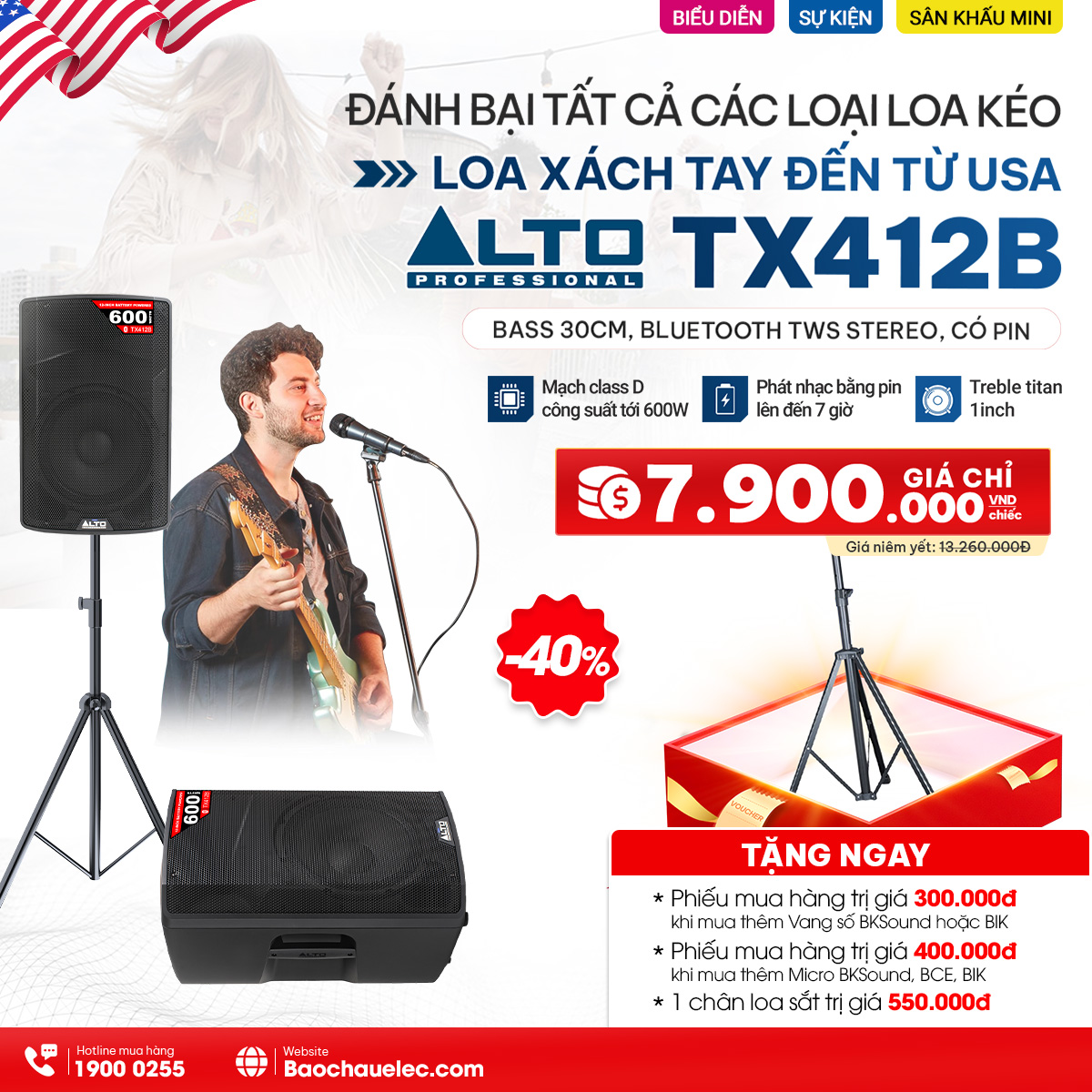 Loa Alto TX412B