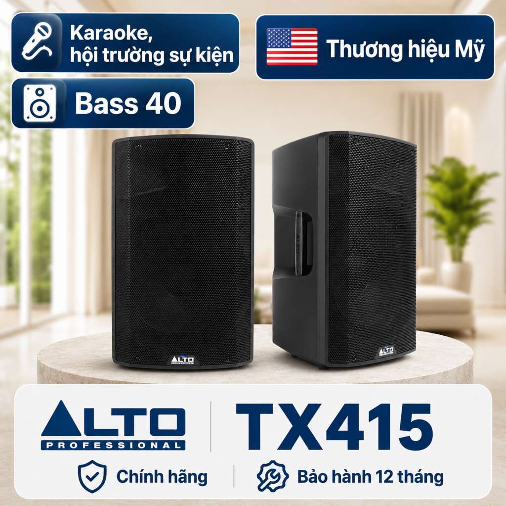 Loa Alto TX415 (Active, Bass 40, Có Bluetooth)