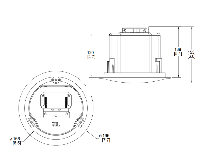 Loa &acirc;m trần JBL Control 12CT