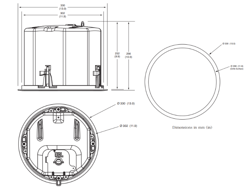 Loa &acirc;m trần JBL Control 226C/T