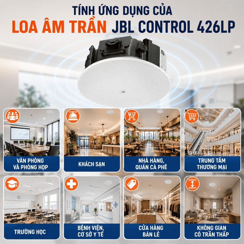 loa &acirc;m trần JBL Control 426LP