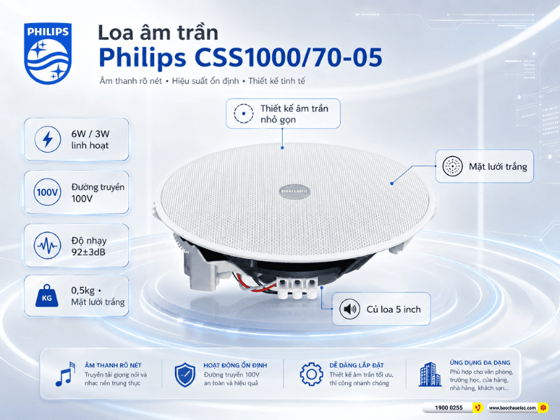 Loa âm trần Philips CSS1000/70-05