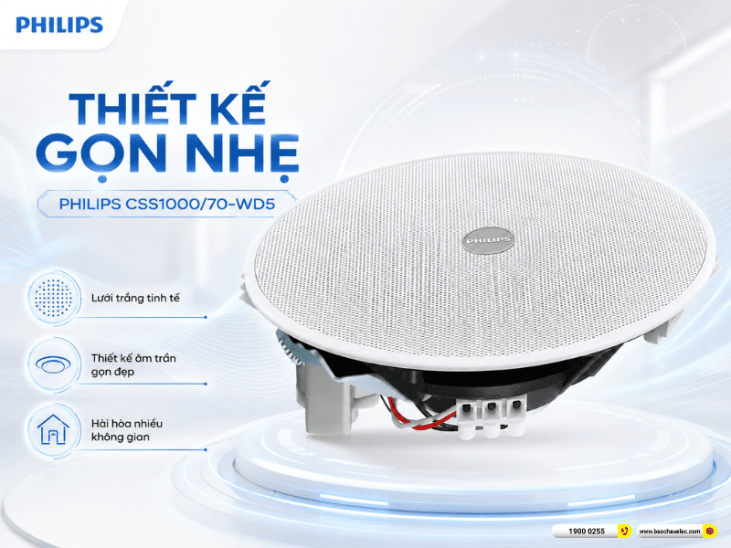 Loa &acirc;m trần Philips CSS1000/70-WD5