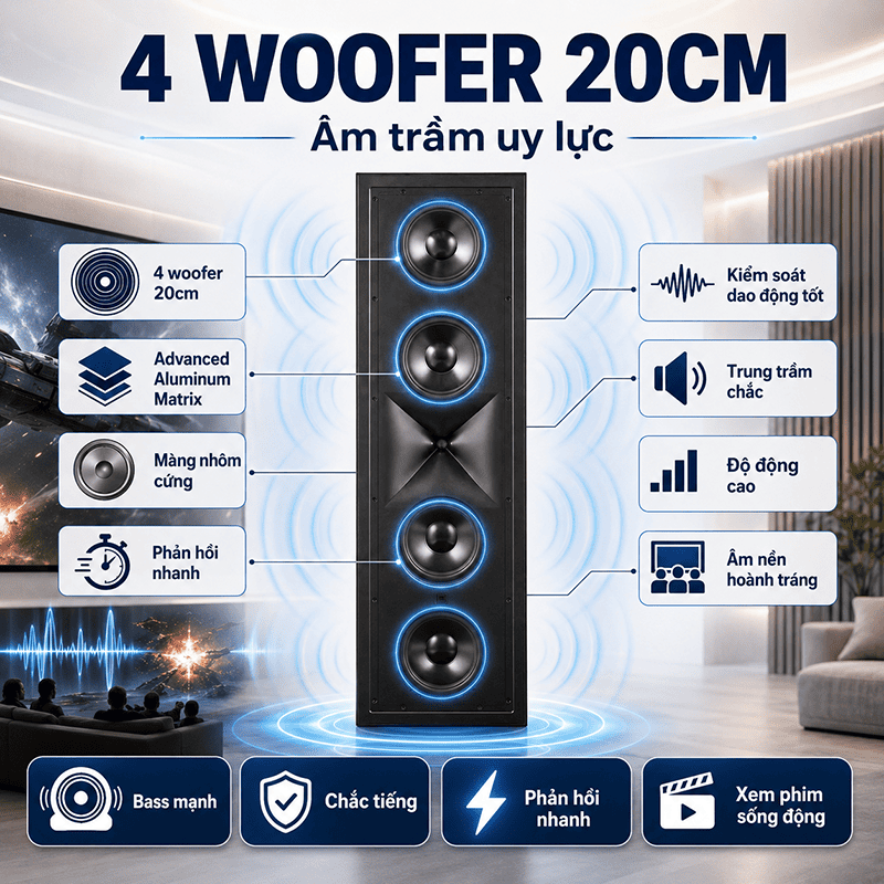 Loa âm tường JBL SCL 2XL