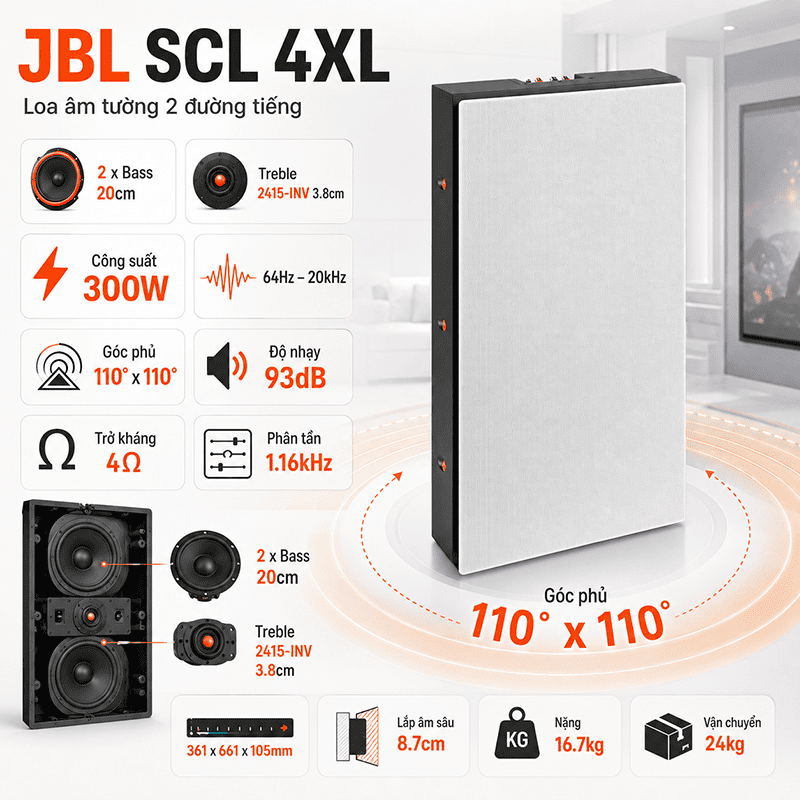 loa JBL SCL 4XL