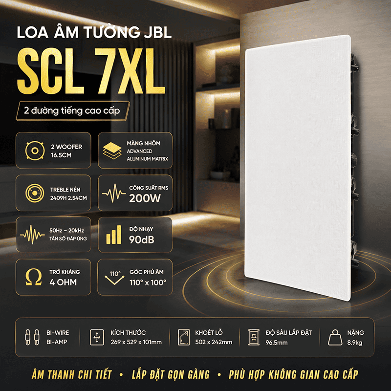 Loa &acirc;m tường JBL SCL-7XL