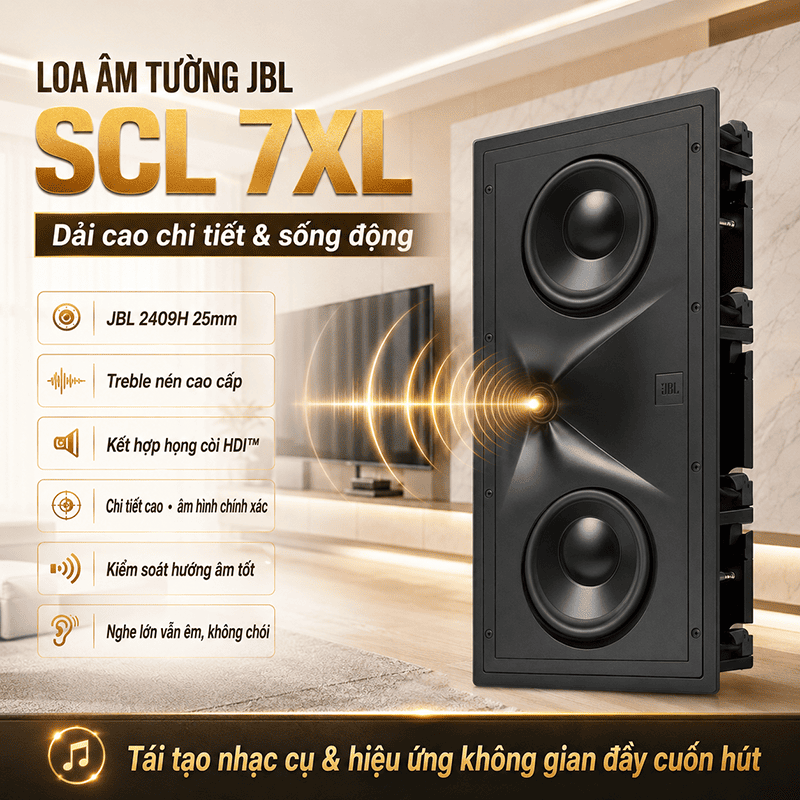 Loa &acirc;m tường JBL SCL-7XL
