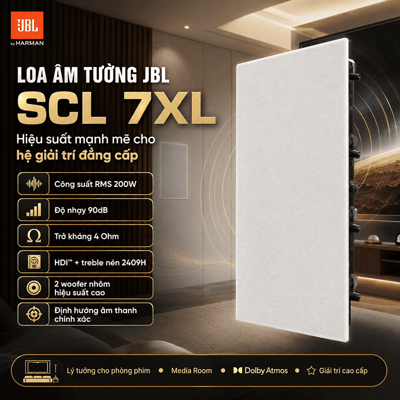 Loa &acirc;m tường JBL SCL-7XL