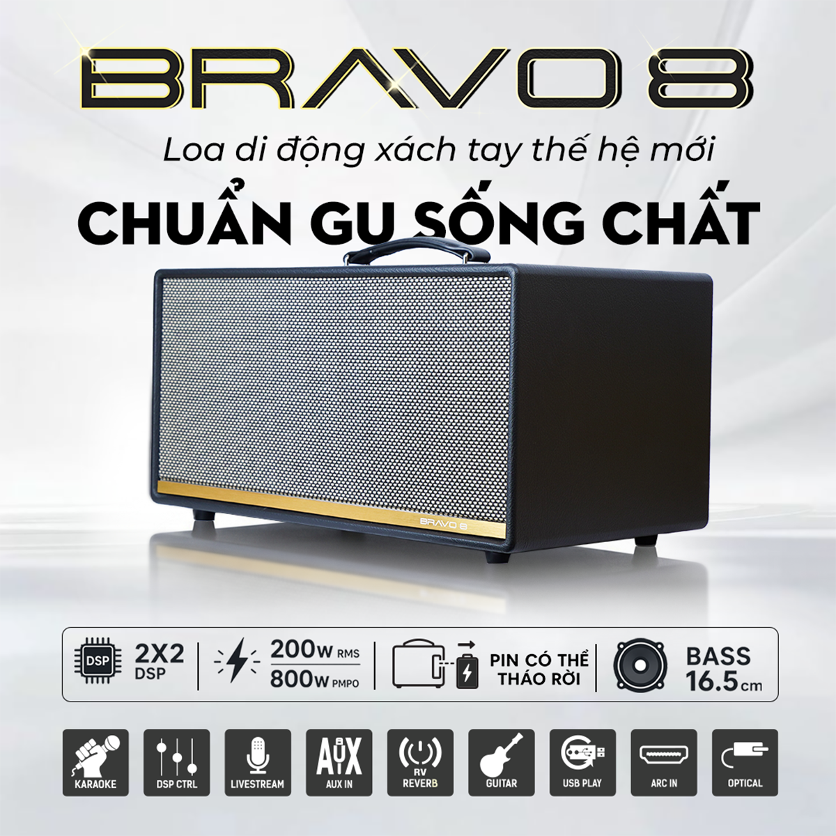 Loa Ariang Bravo 8 