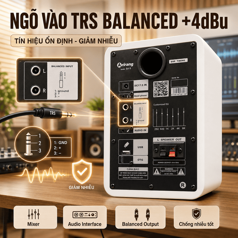 Loa kiểm âm Arirang BA6
