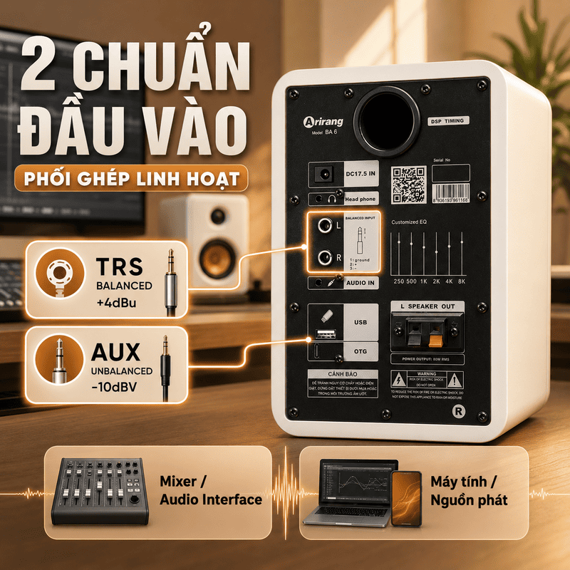 Loa kiểm âm Arirang BA6