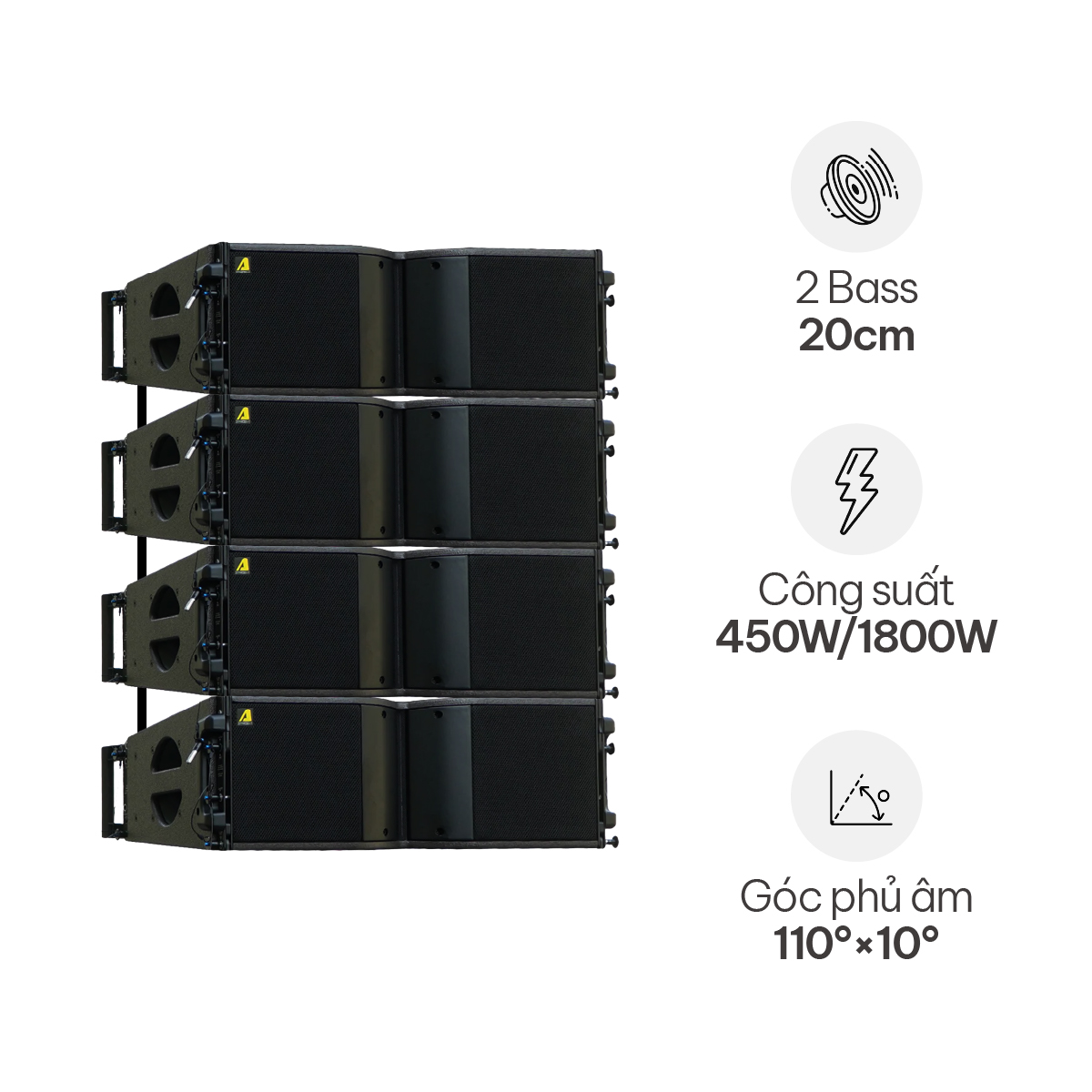 Loa array Actpro KR208F