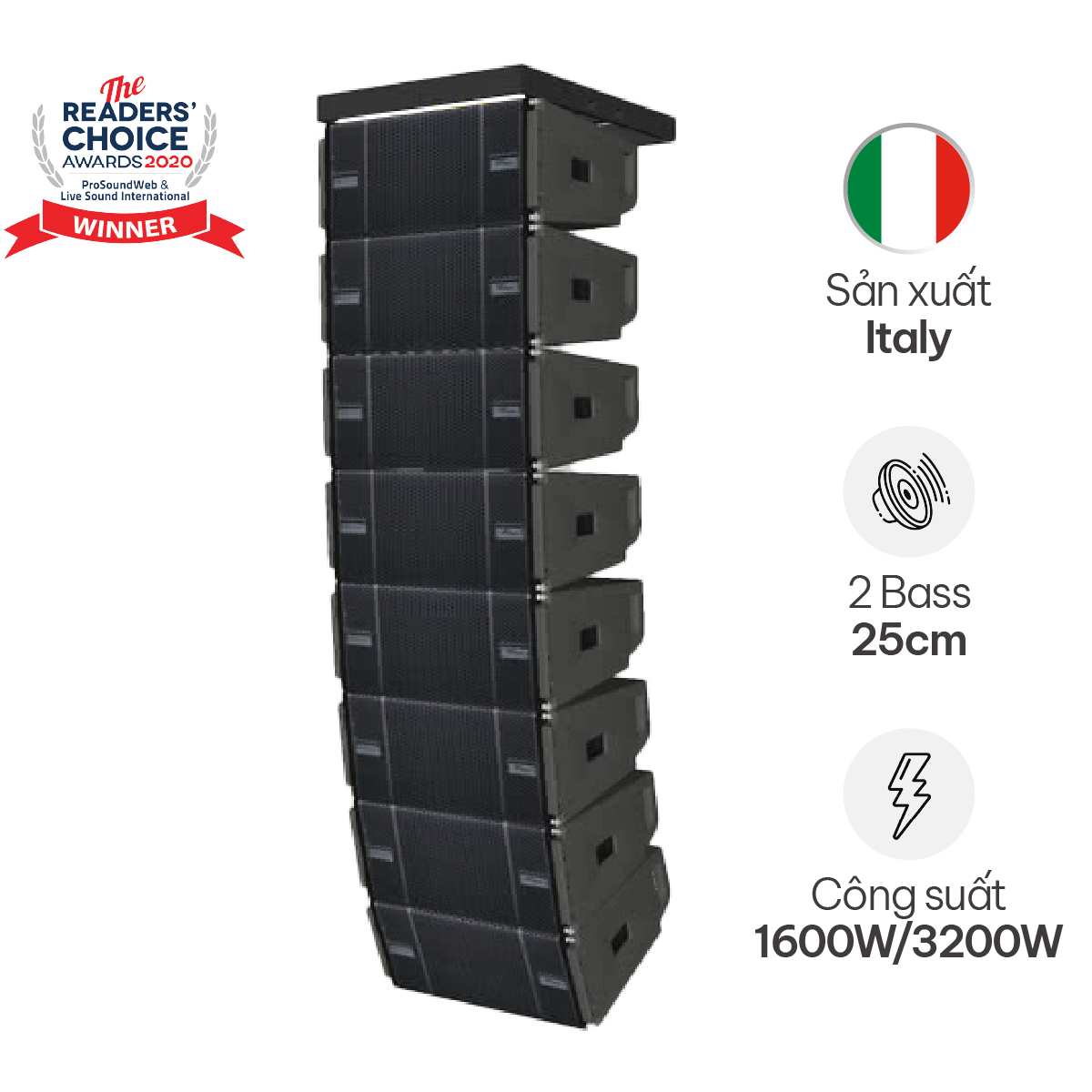 Loa array dBTechnologies Vio L1610