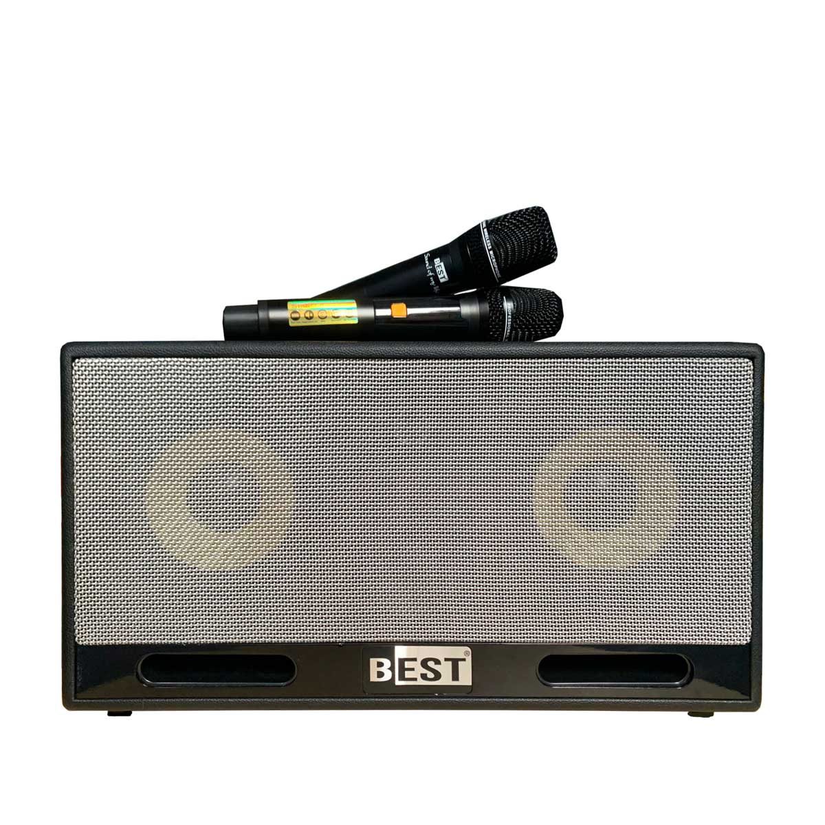 Loa BEST B16 PRO (Bass đôi 8 Inch, 350W, Kèm 2 micro không dây)