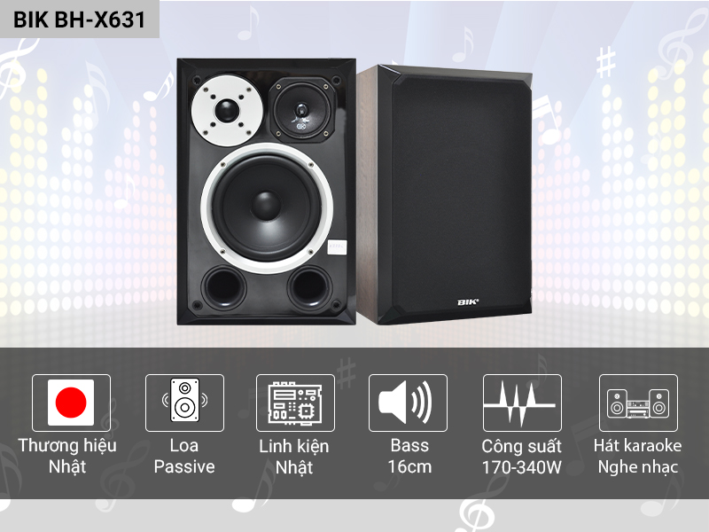 Loa BIK BH-X631