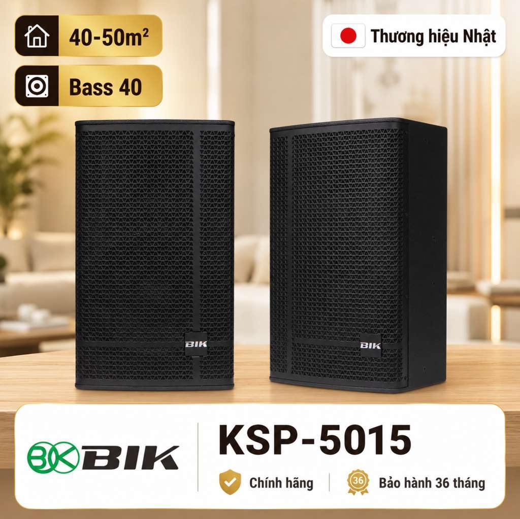 Loa karaoke BIK KSP-5015 (Full bass 40)