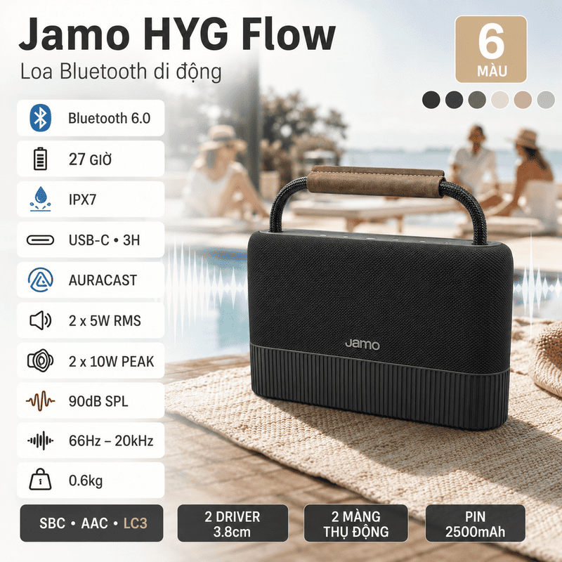 loa bluetooth Jamo HYG Flow