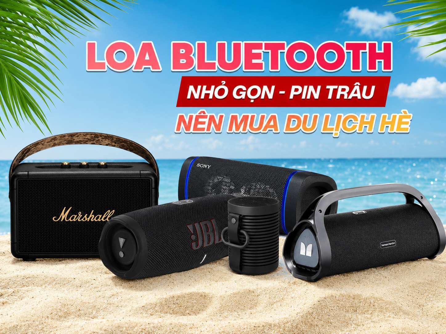 Top loa bluetooth pin cực khủng, nhỏ gọn tốt nhất