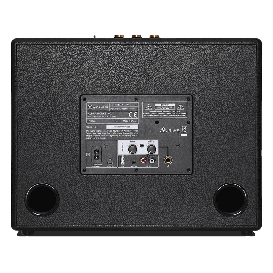 Loa Alpha Works Classic V80 Black-4