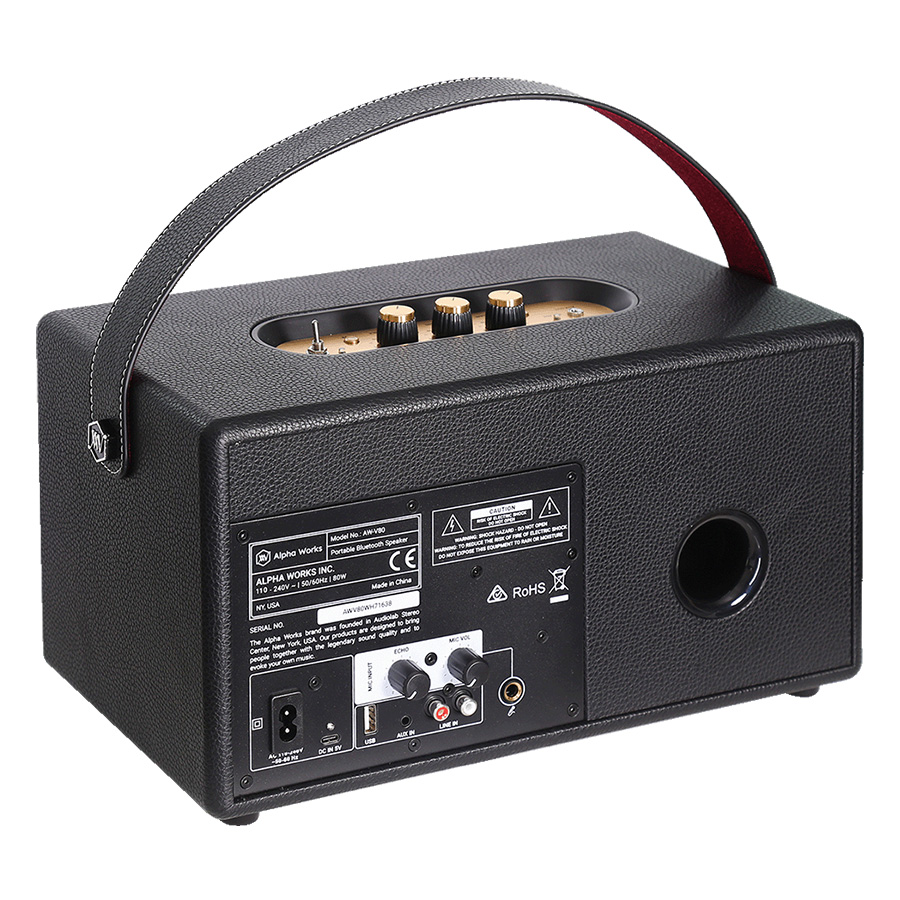 Loa Alpha Works Classic V80 Black-2