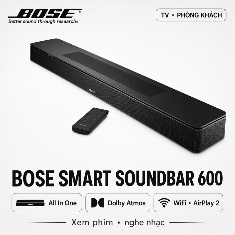 Loa Bose Smart Soundbar 600