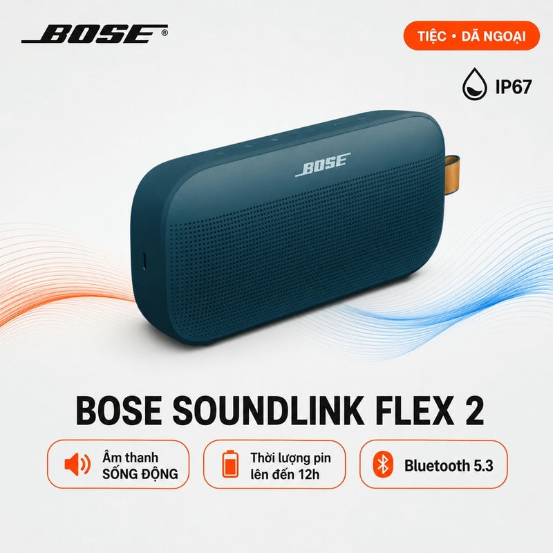 Loa Bose SoundLink Flex 2