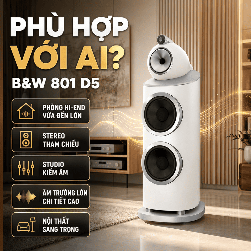 Loa B&W 801 D5