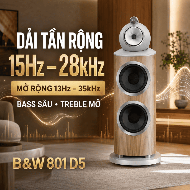 Loa B&W 801 D5