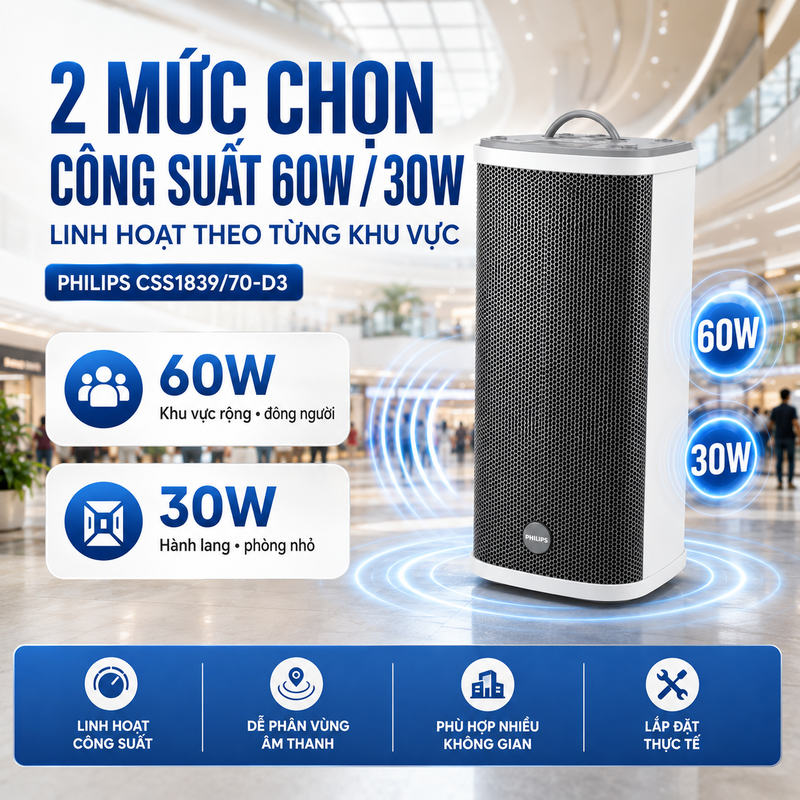 loa cột Philips CSS1839/70-D3