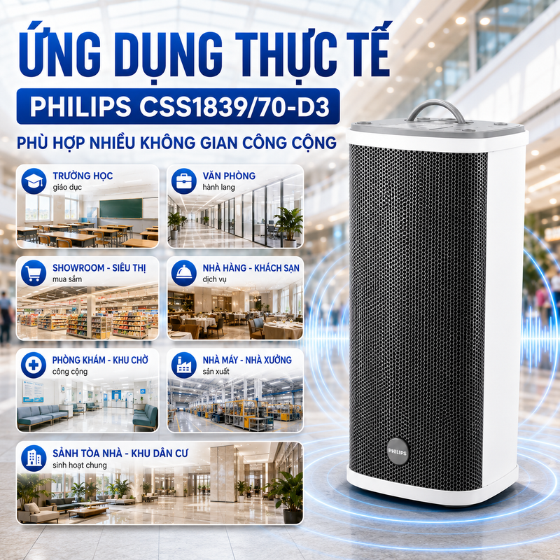 loa cột Philips CSS1839/70-D3