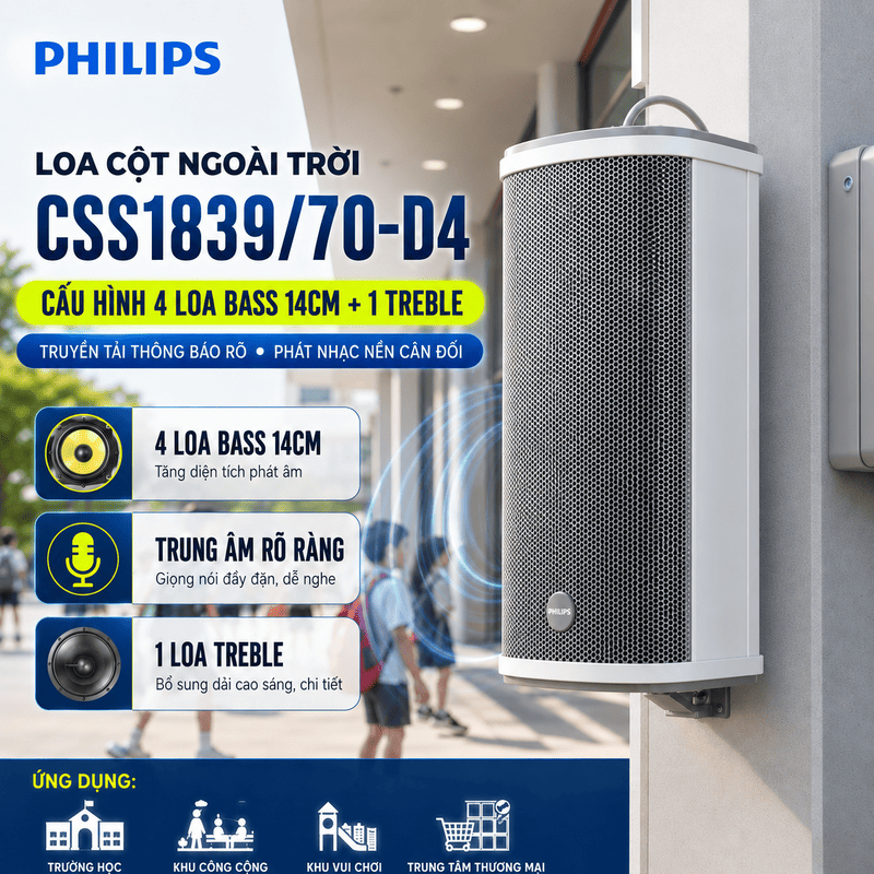 Loa cột Philips CSS1839/70-D4