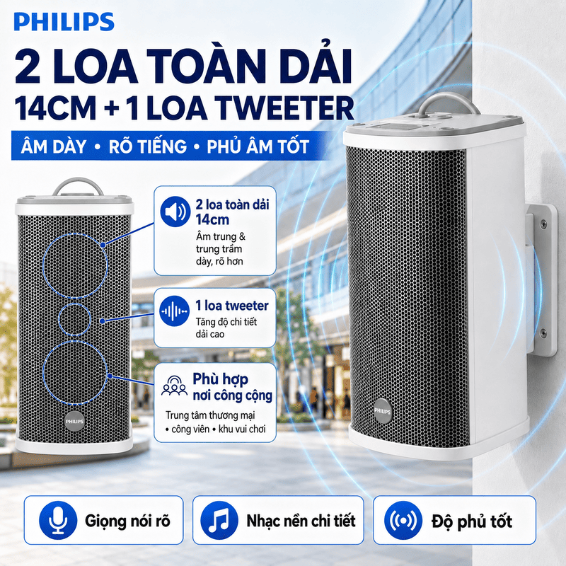 Loa cột Philips CSS1839/70-D2