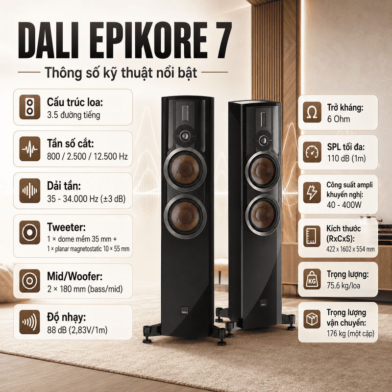 loa Dali Epikore 7