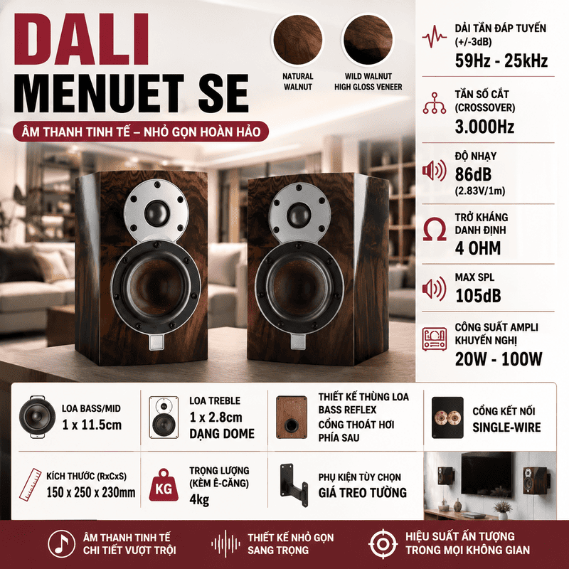 Loa Dali Menuet SE