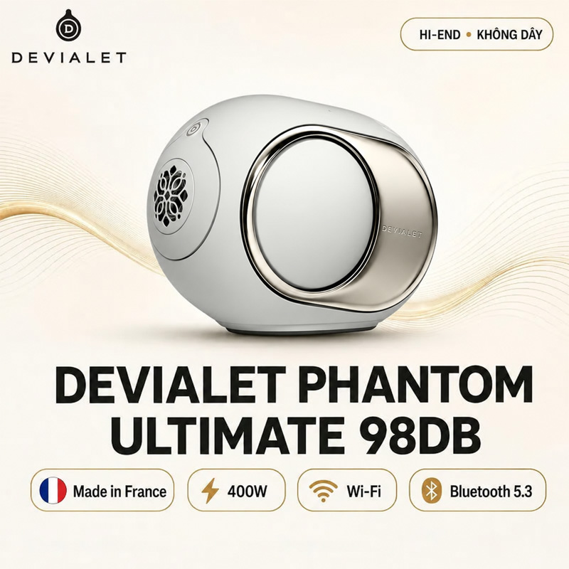 Loa DEVIALET Phantom Ultimate 98dB