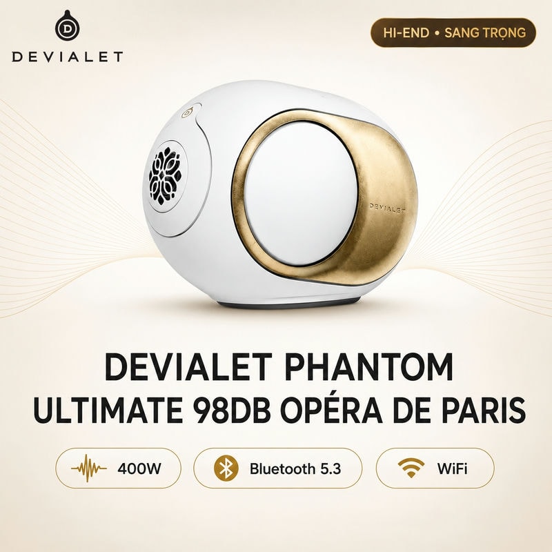 Loa Devialet Phantom Ultimate 98dB Opéra de Paris