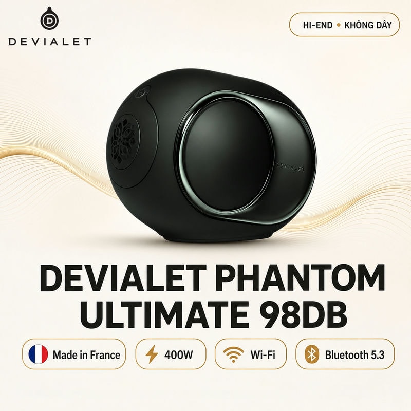 Loa DEVIALET Phantom Ultimate 98dB