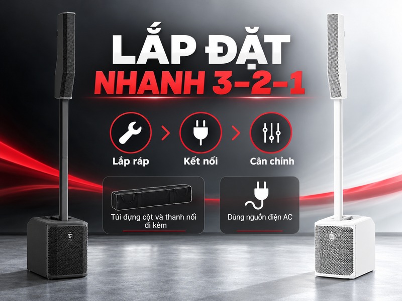Lắp đặt và vận chuyển EVOLVE 30M G2