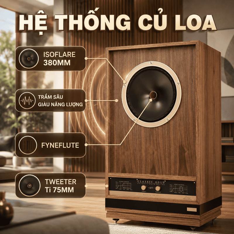 Loa Fyne Audio Vintage Classic Gold 15 SP