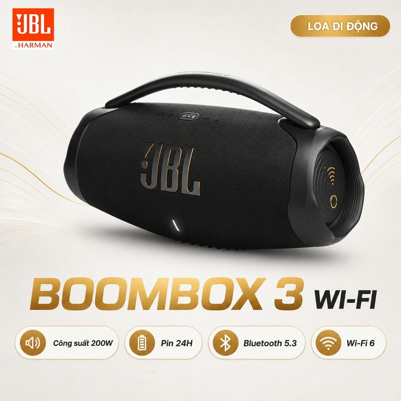 Loa JBL Boombox 3 Wi-Fi