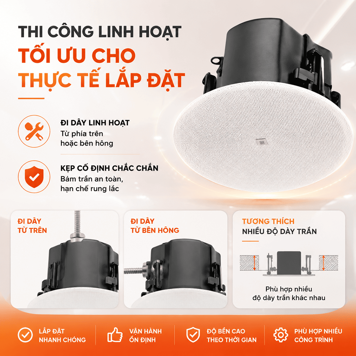 Loa JBL Control 412C/T