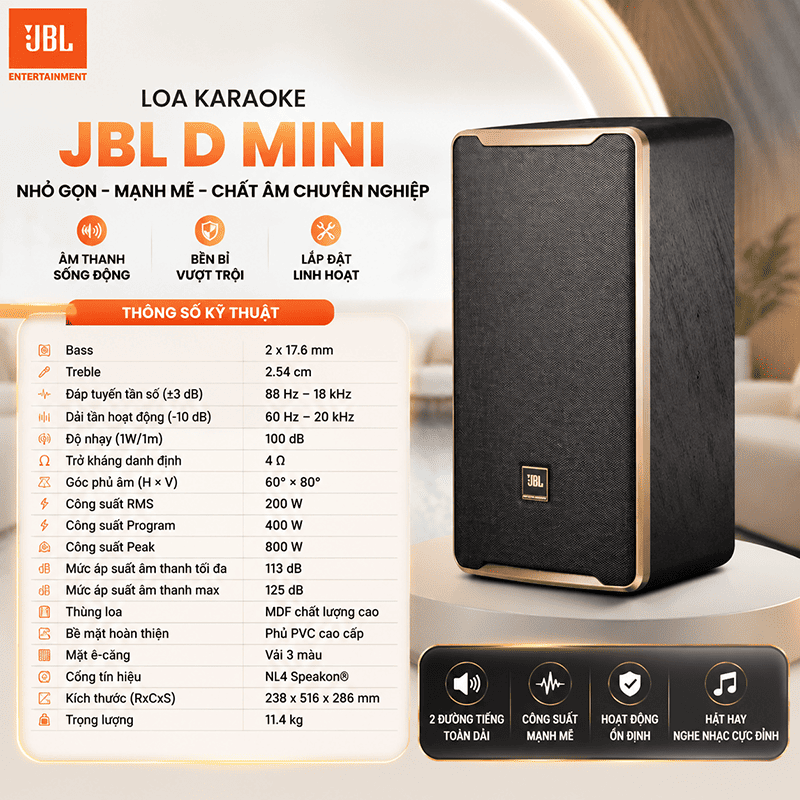 Loa JBL D Mini