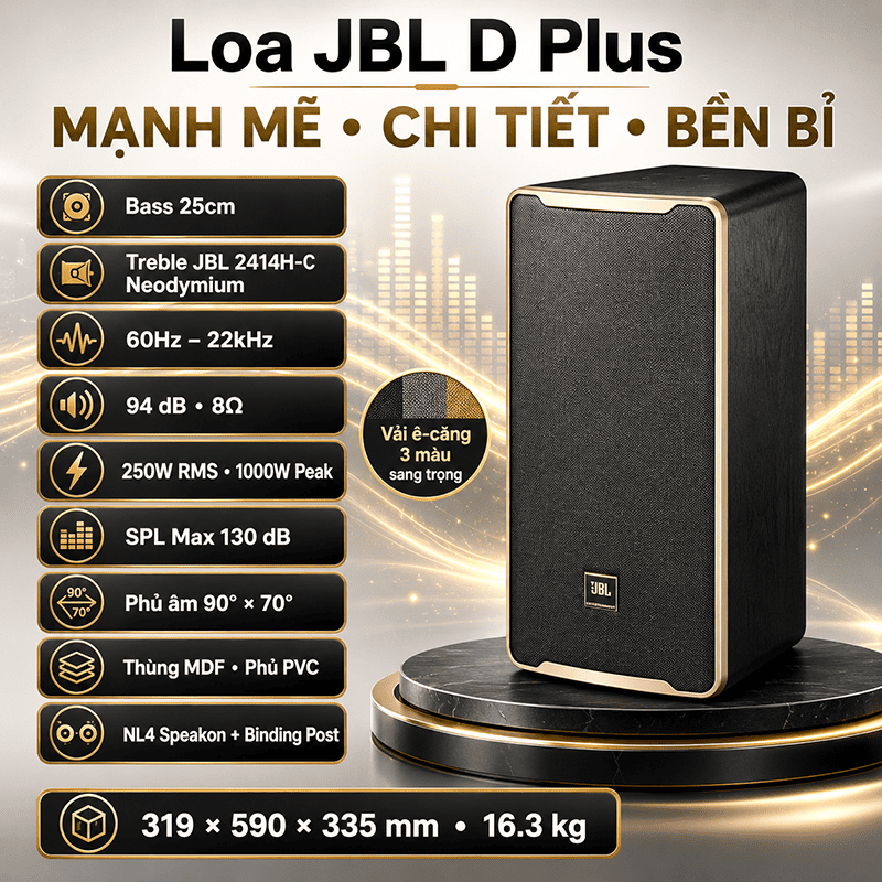 Loa JBL D Plus