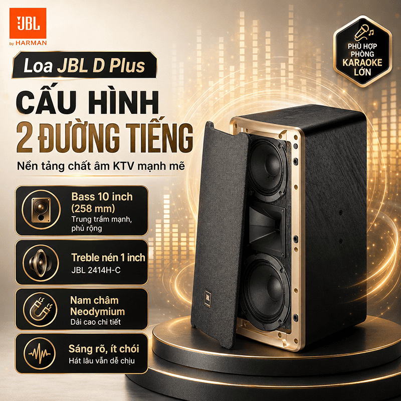 Loa JBL D Plus