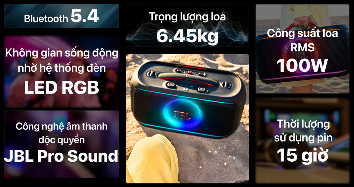 Loa JBL PartyBox On The Go 2 Plus lộ diện với nhiều nâng cấp mới