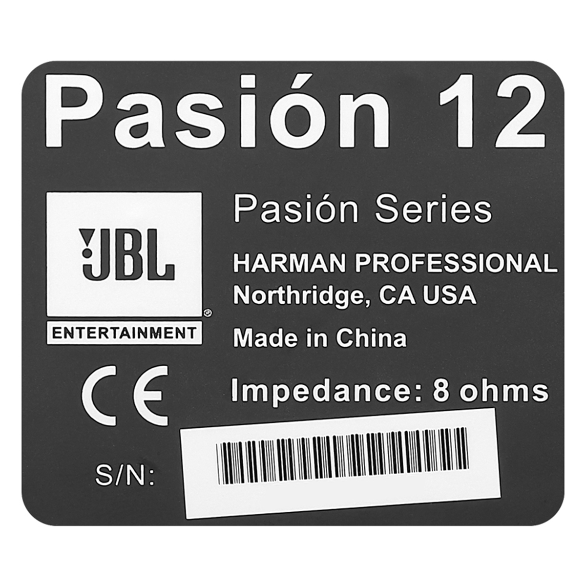 Loa JBL Pasion 12 chính hãng